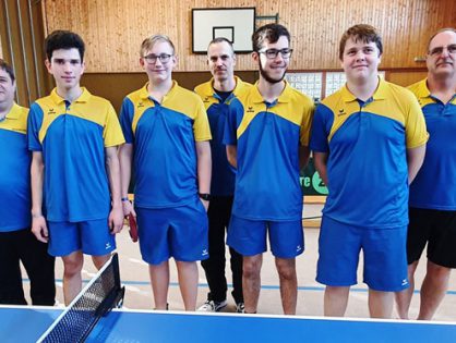 TSG Tischtennis Jungen erstürmen Platz 1 in der Kreisliga